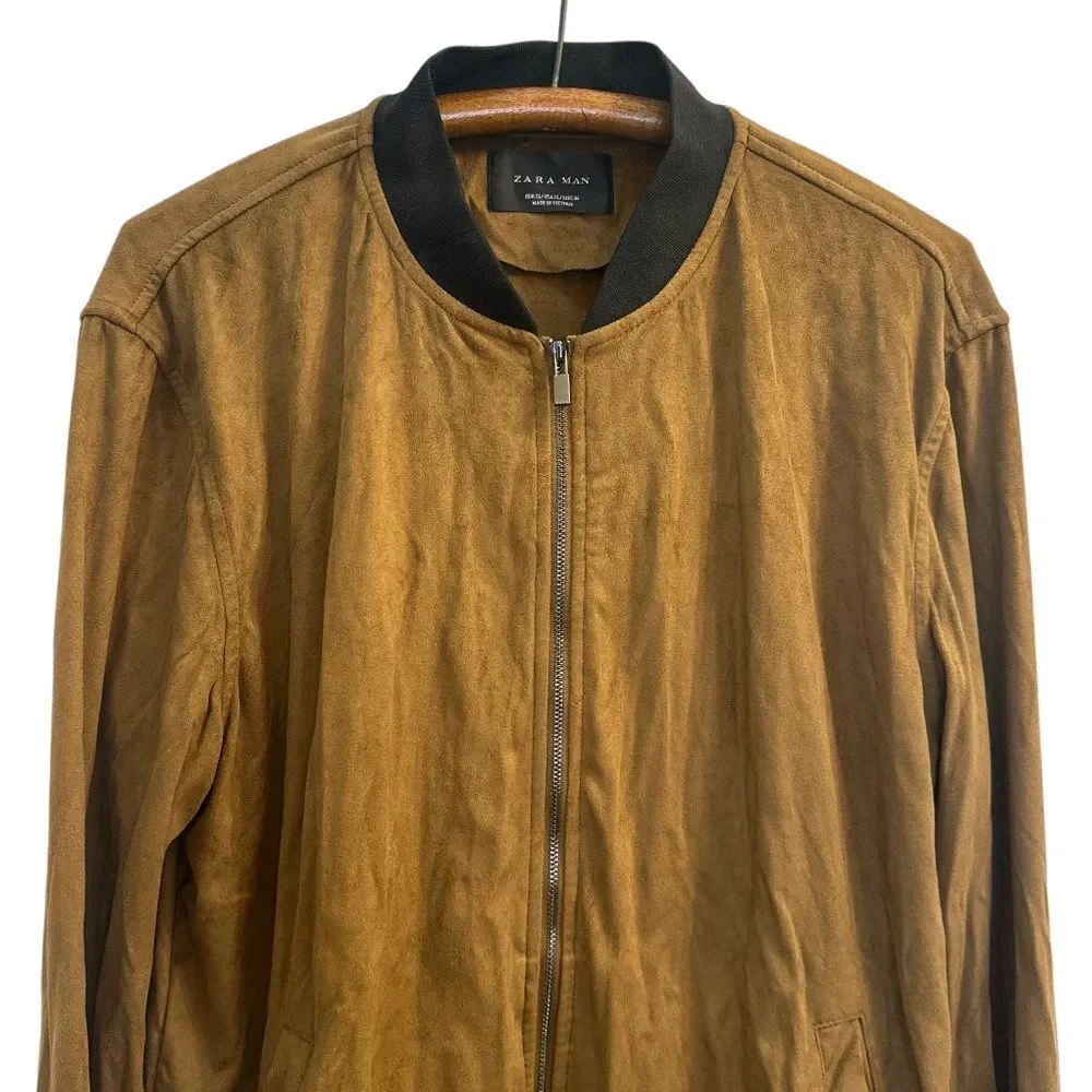 ZARA Men's Brown Jacket NWT